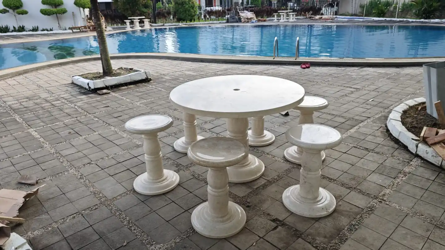 Contoh pengerjaan meja onyx — foto 14