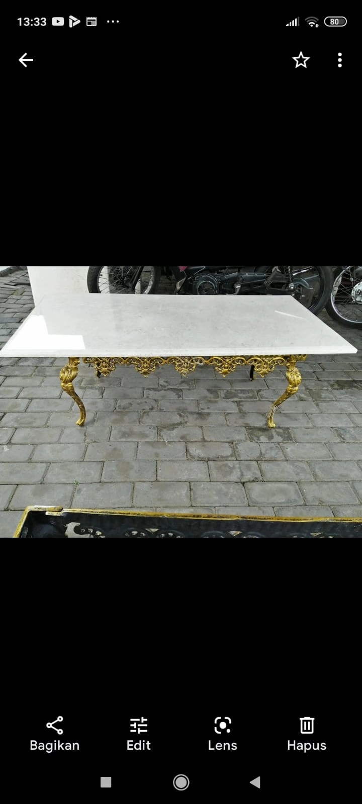 Contoh pengerjaan meja onyx — foto 28