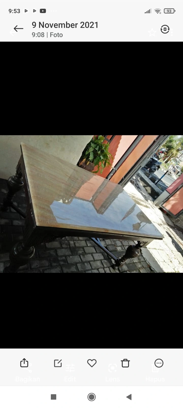 Contoh pengerjaan meja onyx — foto 42
