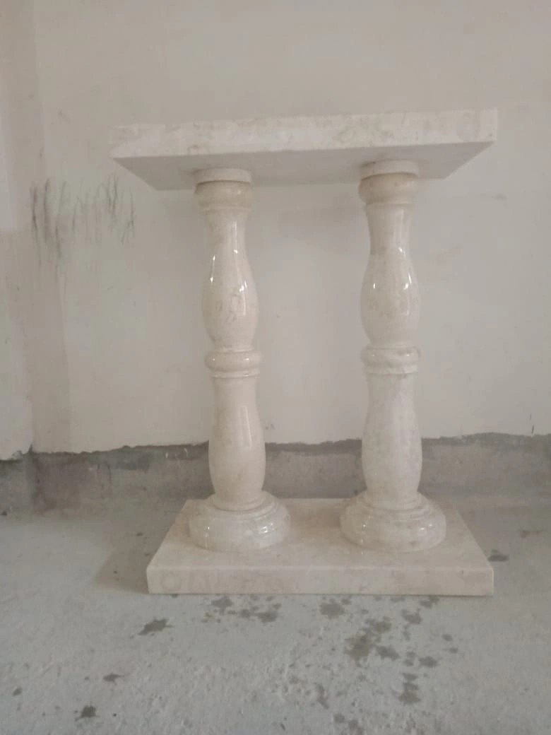 Contoh pengerjaan tiang onyx — foto 3