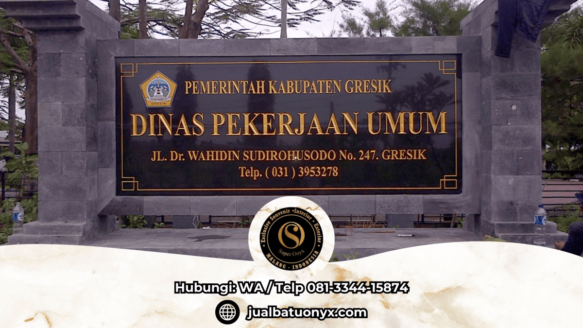 Jual papan nama masjid atau kantor