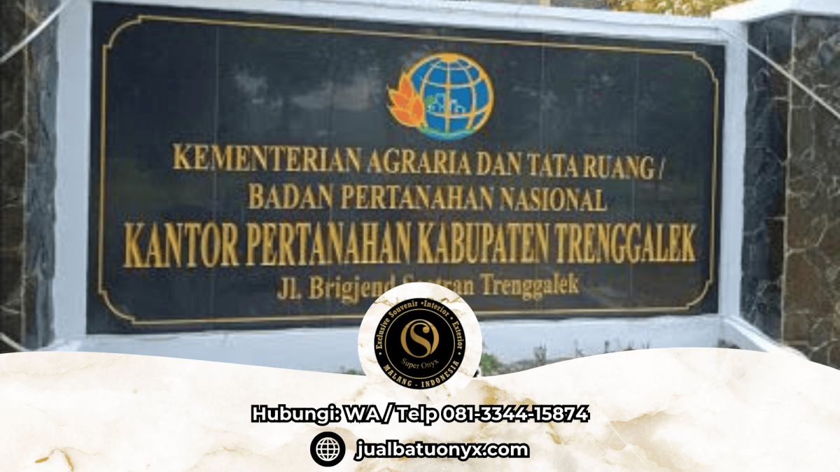 Jual papan nama masjid atau kantor