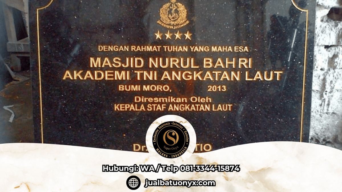 Jual papan nama masjid atau kantor
